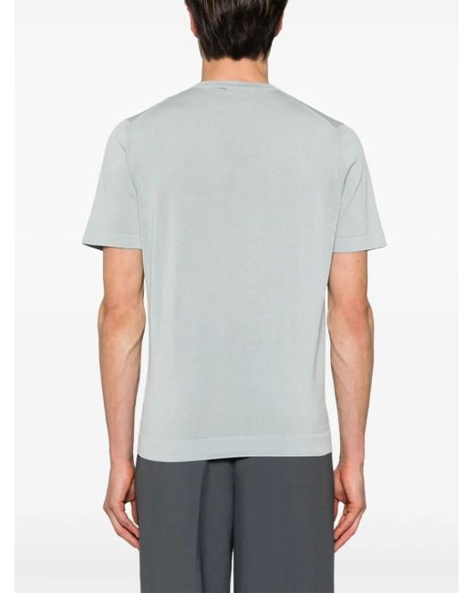 Drumohr Gray T-Shirt for men
