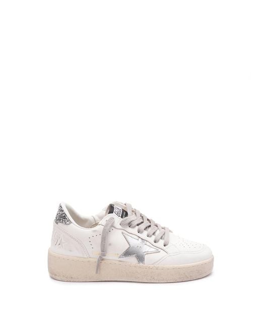 Golden Goose Deluxe Brand White 'Ball Star 2' Sneakers