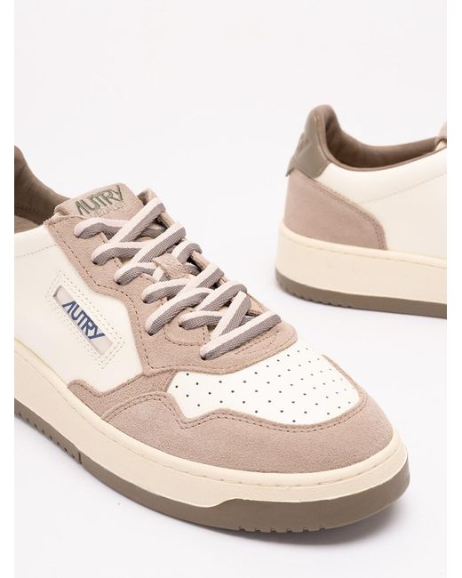 Autry Natural 'Medalist' Low Sneakers for men