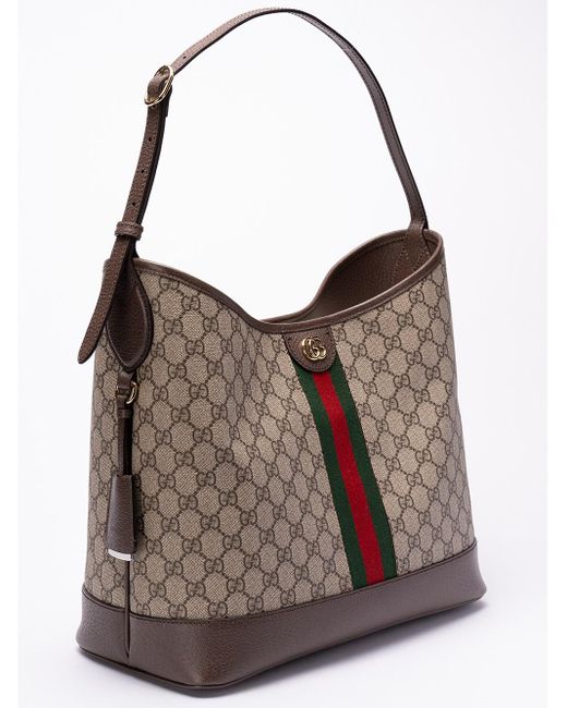 `Ophidia Gg Sup` Handbag di Gucci in Brown