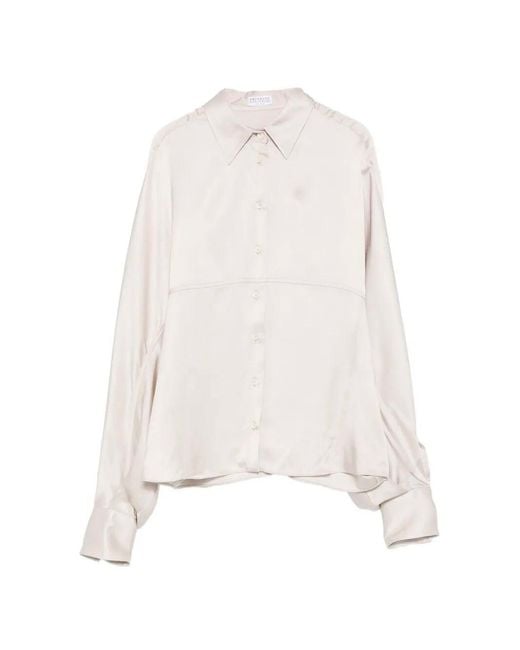 Brunello Cucinelli White Shirt