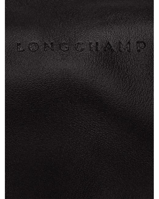 Longchamp Black 'Looong' Large Shoulder Bag