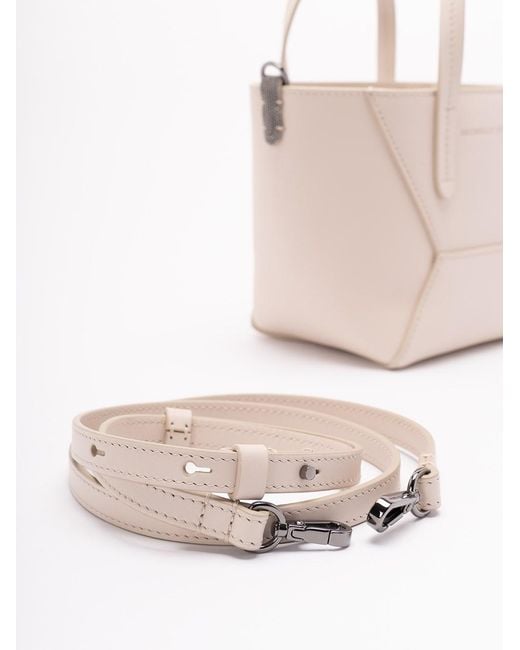 Brunello Cucinelli White 'Bc Duo' Handbag