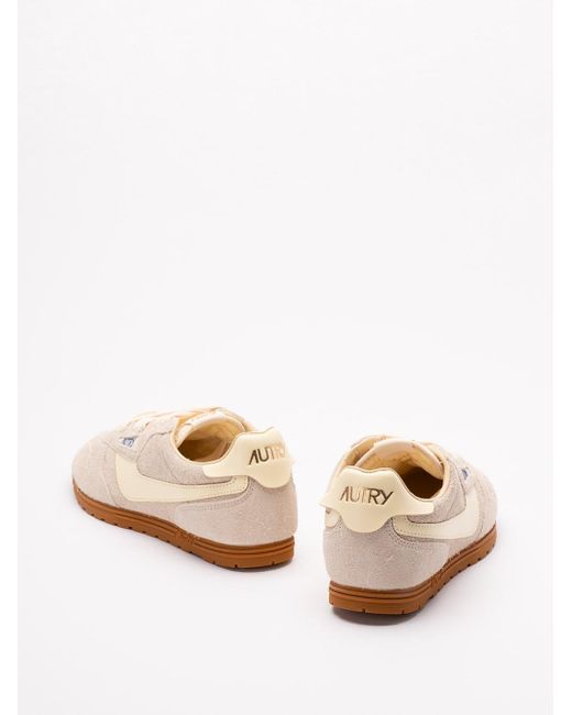 Autry Pink 'Windspin' Low-Top Sneakers for men