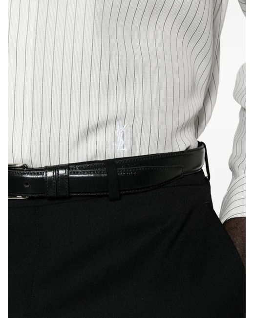 Saint Laurent White Slim Fit Shirt for men
