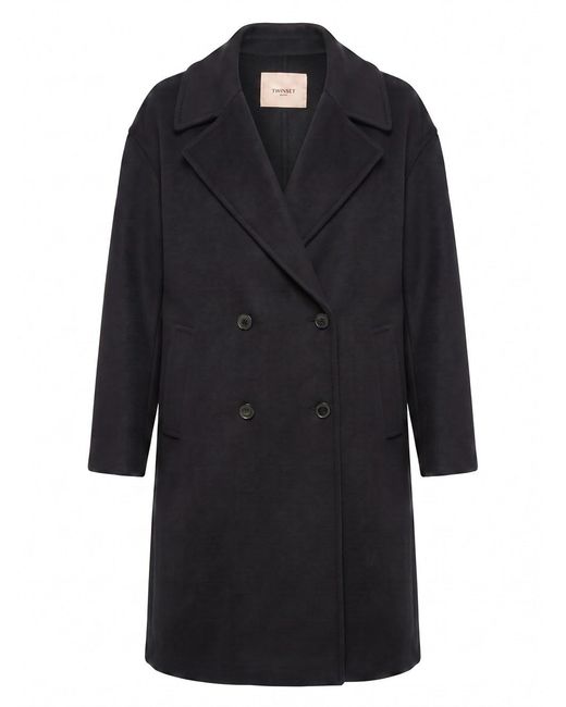 Twinset Black Coat