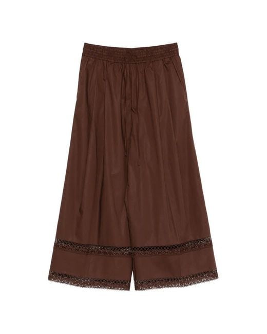 Twinset Brown Pants