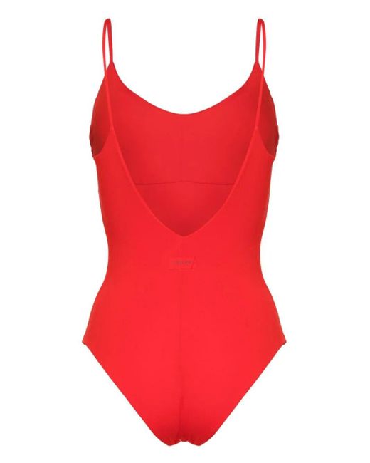 One-Piece Swimsuit di Fisico in Red