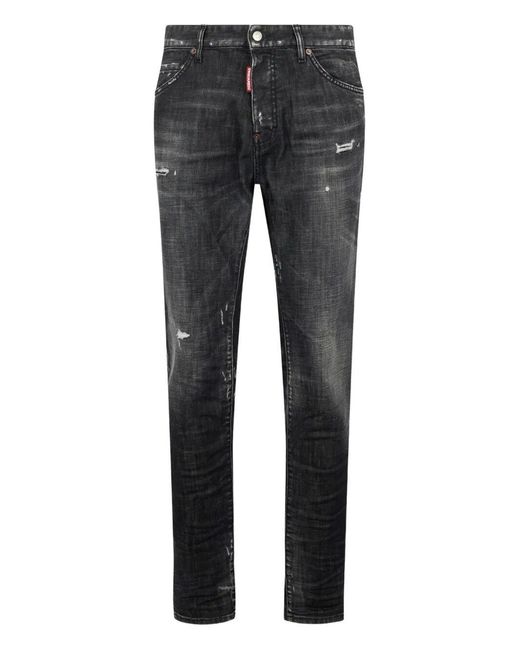 DSquared² Gray 'Teddy' Jeans for men