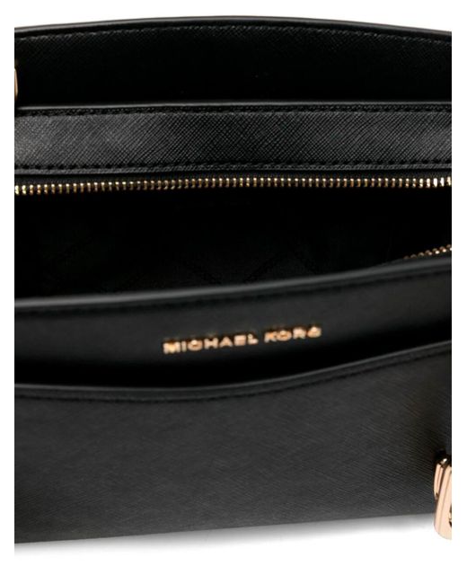 Michael Kors Black `Selma` Medium Messenger Bag