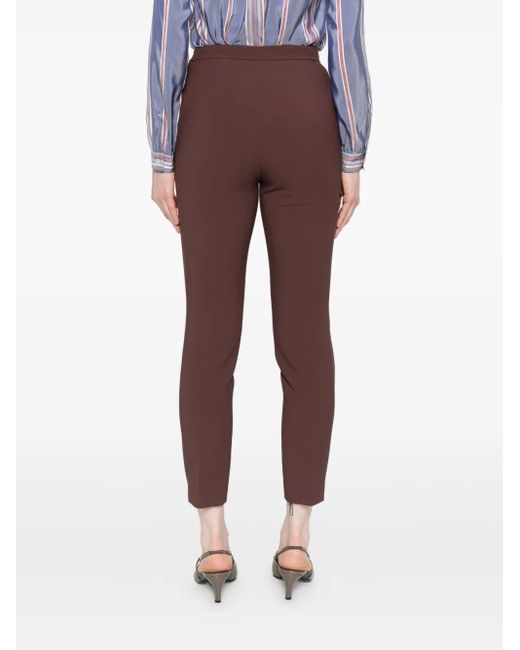 Elisabetta Franchi Brown Pants