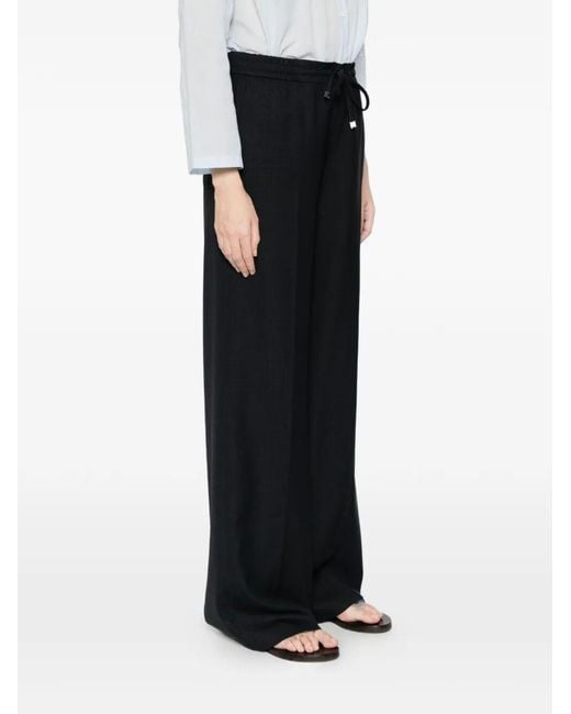 Berwich Black Palazzo Pants