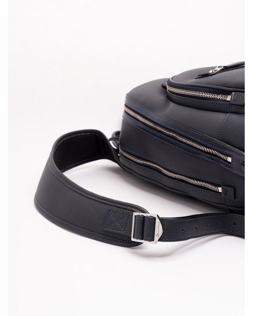 Santoni Blue Backpack for men