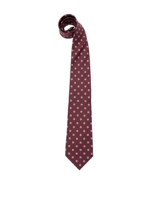 Saint Laurent Purple Wide Tie for men