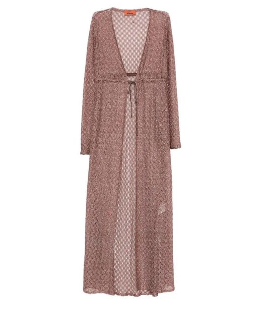 Missoni Purple Long Cover Up