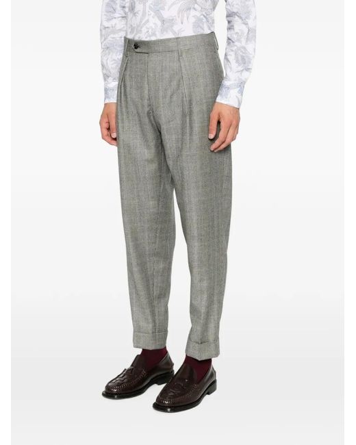 Berwich Gray Pants for men