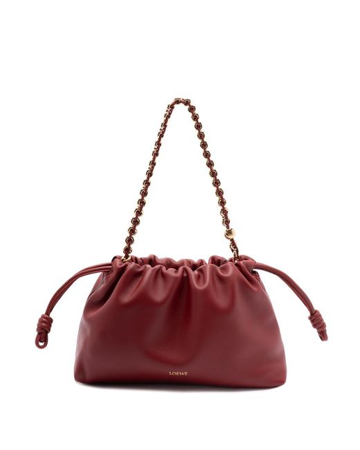 Loewe Red 'Flamenco' Medium Bag