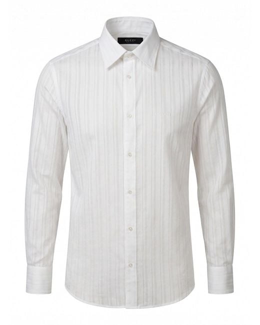 Gucci White Formal Shirt for men