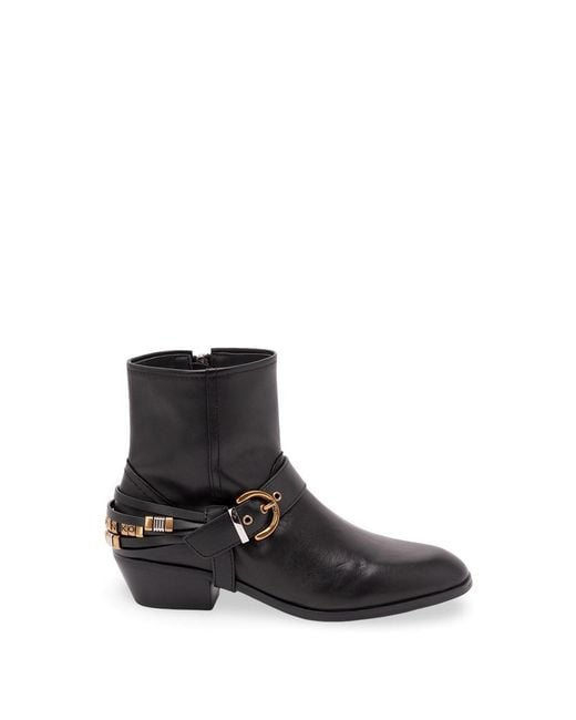 Pinko Black 'Jane 07' Ankle Boots