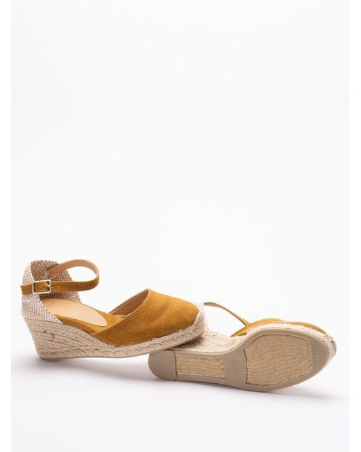 Castaner White 'Carol/6/002' Wedge Espadrilles