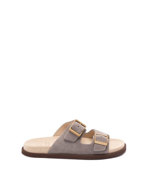 Brunello Cucinelli Brown Sandals for men