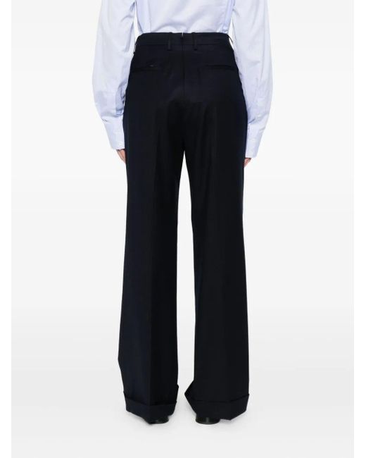 Berwich Black High Waisted Pants