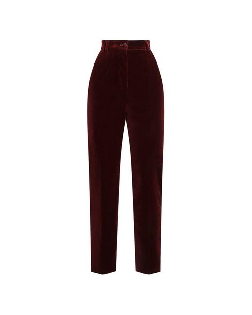 Dolce & Gabbana Purple Slim Pants