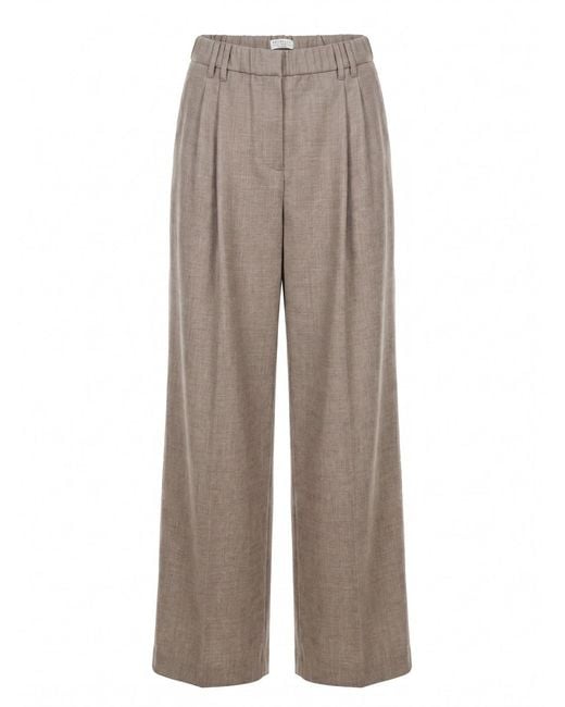 Brunello Cucinelli Gray Pants
