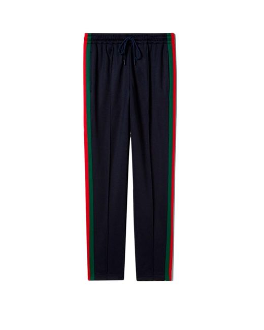 Gucci Blue Track Pants for men