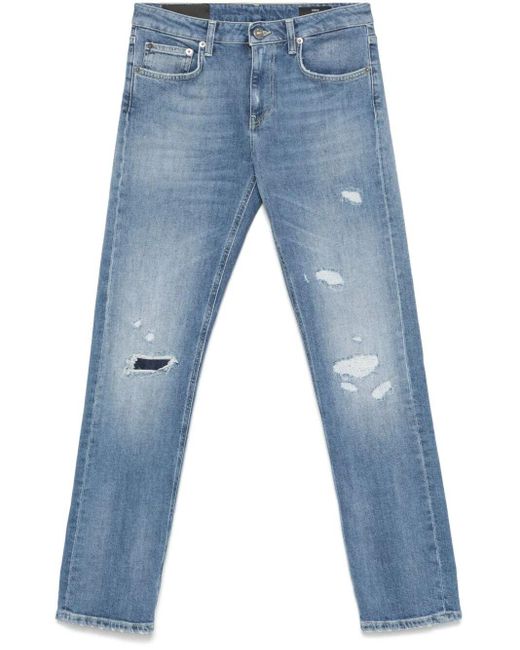 'Coco Special' Pants di Dondup in Blue