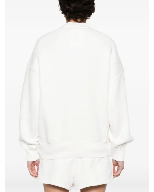 Autry White Logo Sweatshirt