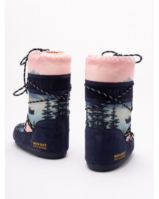 Moon Boot Blue 'Mb X Guest
