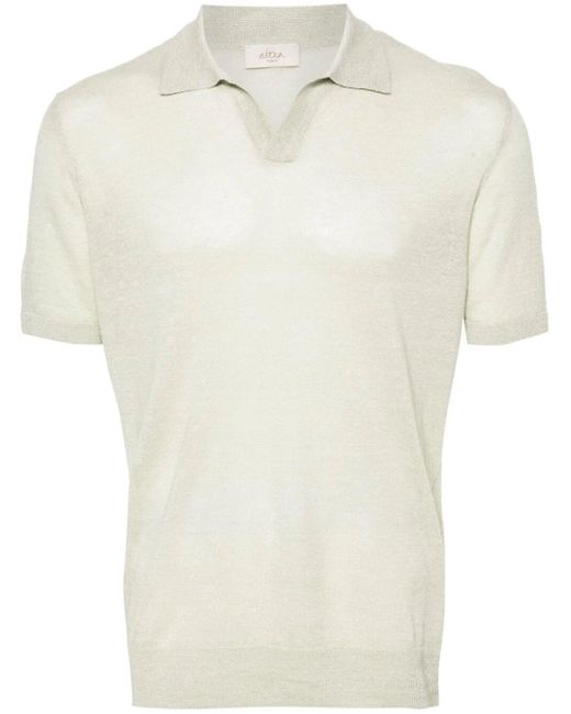 Altea White Polo Shirt for men