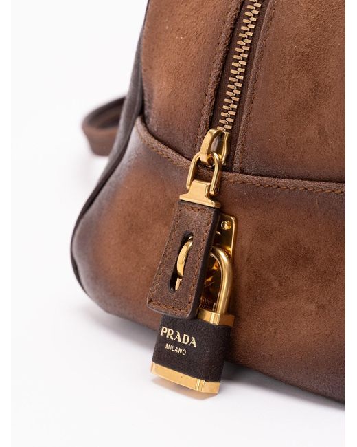 PRADA SPORT SUEDE BOWLING BAG 4VS206