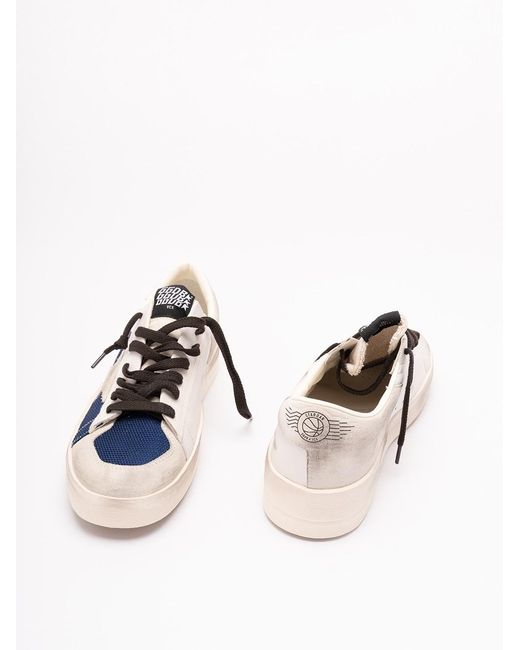 Golden Goose Deluxe Brand Blue 'Stardan' Sneakers for men