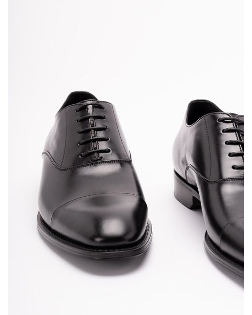 Saint Laurent White 'Sleepy' Lace-Ups for men
