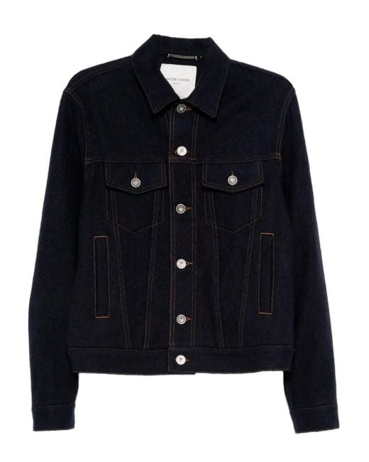Jacob Cohen Blue Trucker Jacket for men