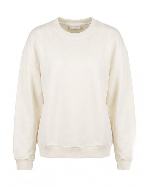 Dondup White Regular Sweatshirt