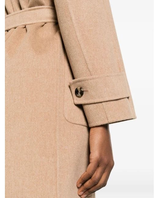 Max Mara Natural 'Ribelle' Coat