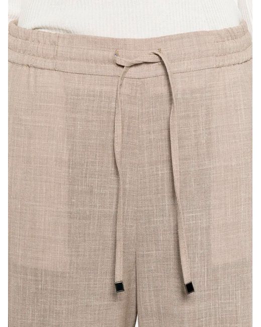 Berwich White Palazzo Pants