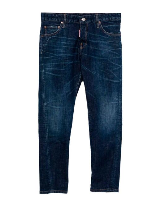 DSquared² Blue Slim 'Twst' Jeans for men