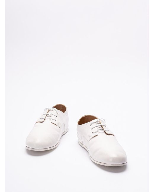 `Steccoblocco` Lace-Up Shoes di Marsèll in White