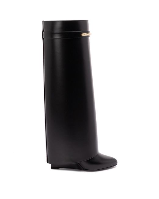 Givenchy Black 'Shark Pinch' High Boots