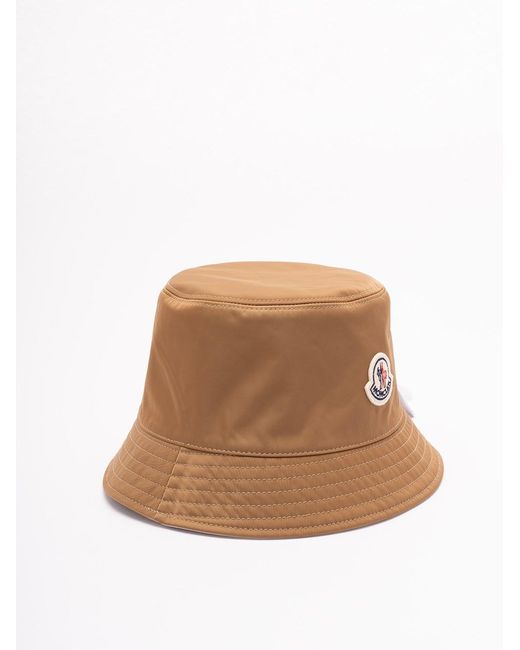 Moncler White Bucket Hat