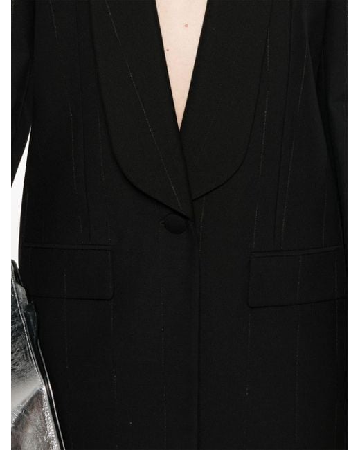 Givenchy Black Lurex Stripes Blazer