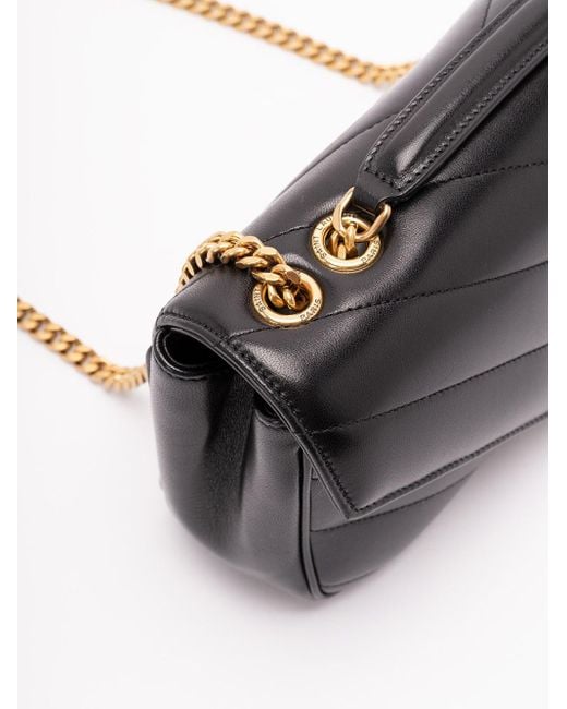 Saint Laurent Black 'Loulou' Small Bag