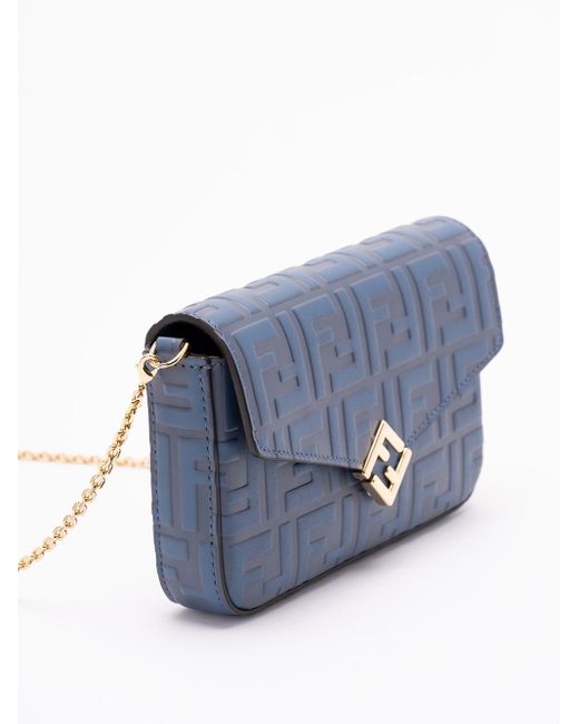 Fendi Blue Wallet On Chain