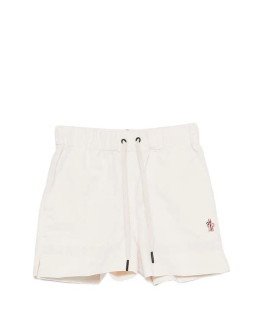 Moncler White Shorts