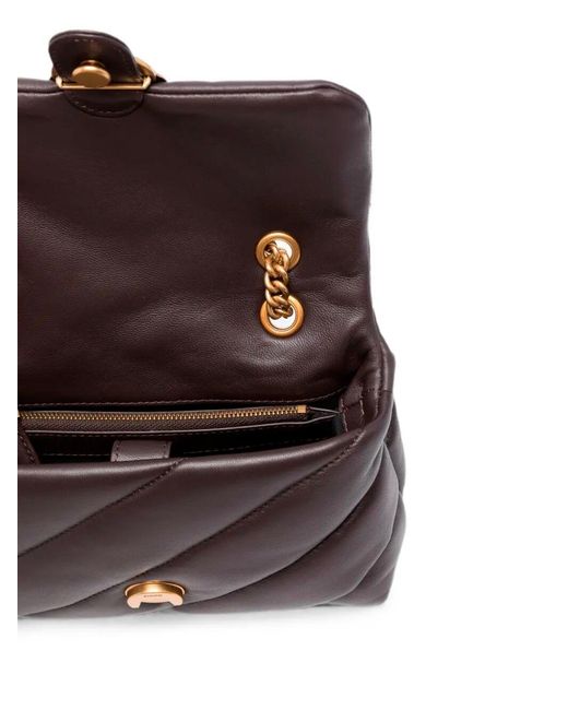 Pinko White Love Puff Mini Bag