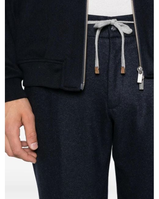 Barba Napoli Blue Pants for men